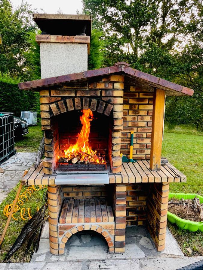 La Villa Perroquet Poncins Eksteriør billede