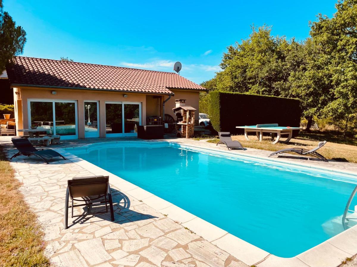 La Villa Perroquet Poncins Eksteriør billede